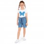 Civil Girls Παιδικό T-Shirt 6-9 Χρονών Λευκό