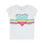 Civil Girls Παιδικό T-Shirt 2-5 Χρονών Λευκό