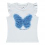 Civil Girls Παιδικό T-Shirt 2-5 Χρονών Λευκό