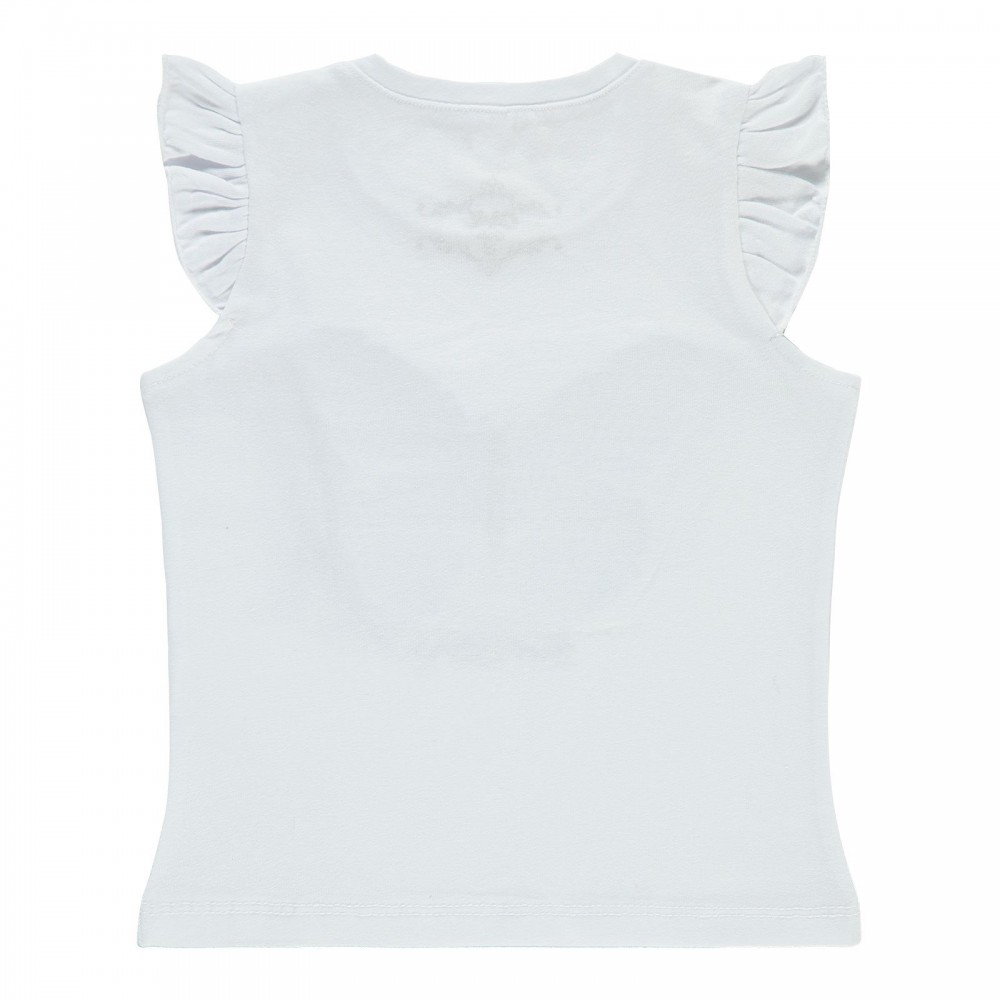 Civil Girls Παιδικό T-Shirt 2-5 Χρονών Λευκό