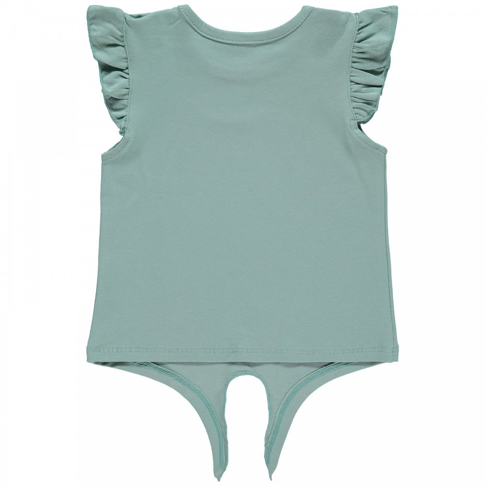 Civil Baby Girl Βρεφικό T-Shirt 6-18 Μηνών Ανοιχτό Πράσινο