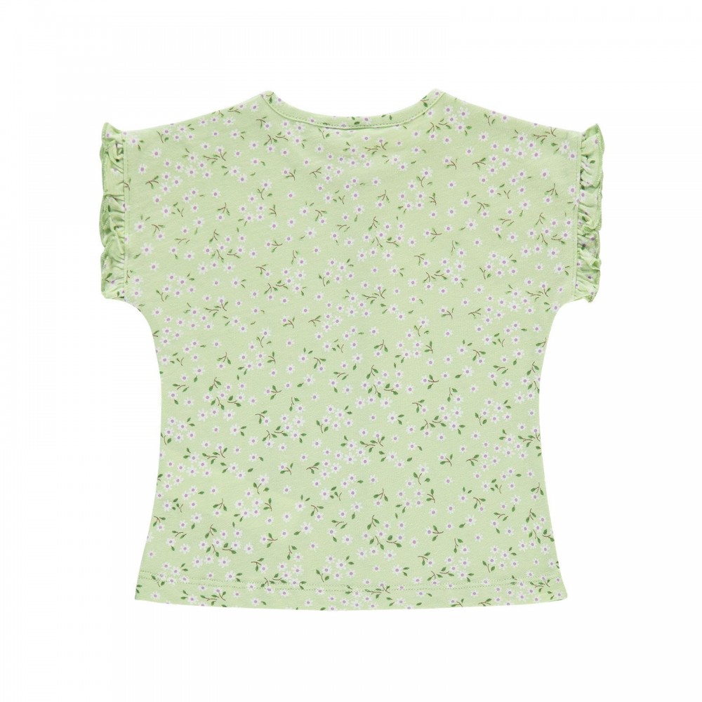 Civil Baby Girl Βρεφικό T-Shirt 6-18 Μηνών Ανοιχτό Πράσινο