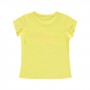 Civil Girls Παιδικό T-Shirt 2-5 Χρονών Κίτρινο