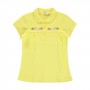Civil Girls Παιδικό T-Shirt 6-9 Χρονών Κίτρινο