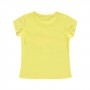 Civil Girls Παιδικό T-Shirt 2-5 Χρονών Κίτρινο