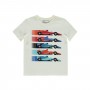 Civil Boys Παιδικό T-Shirt 6-9 Χρονών Εκρού