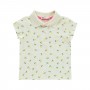 Civil Girls Παιδικό T-Shirt 2-5 Χρονών Εκρού