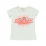 Civil Girls Παιδικό T-Shirt 2-5 Χρονών Εκρού