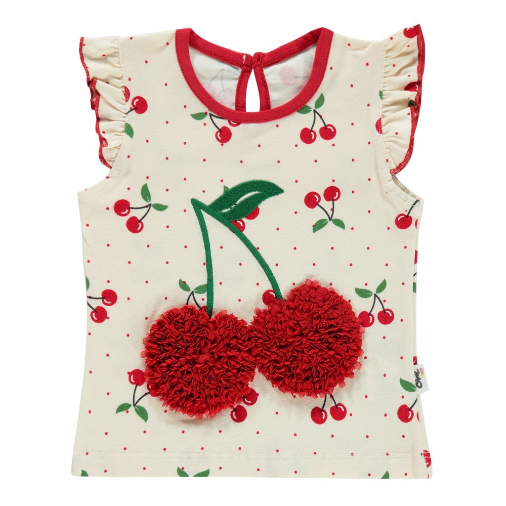 Civil Baby Girl Βρεφικό T-Shirt 6-18 Μηνών Ιβουάρ