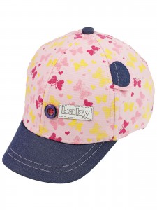 Civil Baby Girl Βρεφικό Καπέλο 0-24 Μηνών Γλυκό Ροζ