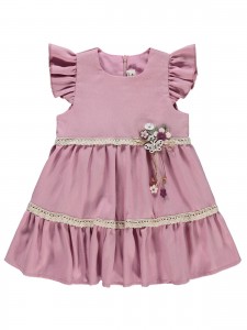 Civil Baby Βρεφικό Φόρεμα 6-18 Μηνών Ροζ