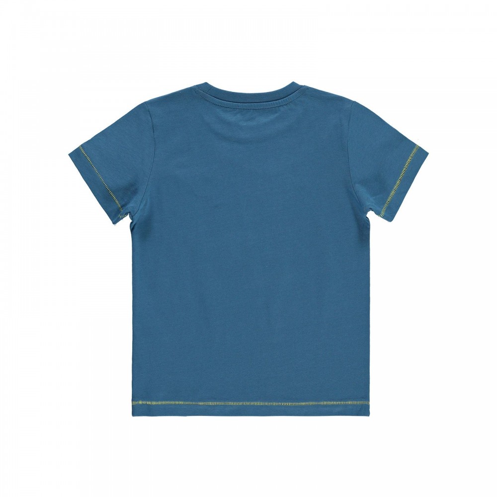Civil Boys Παιδικό T-Shirt 2-5 Χρονών Ινδικό