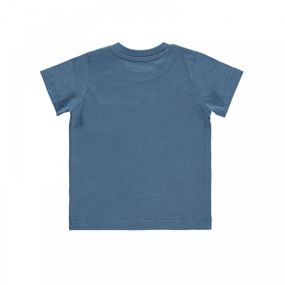 Civil Baby Boy Βρεφικό T-Shirt 6-18 Μηνών Ινδικό