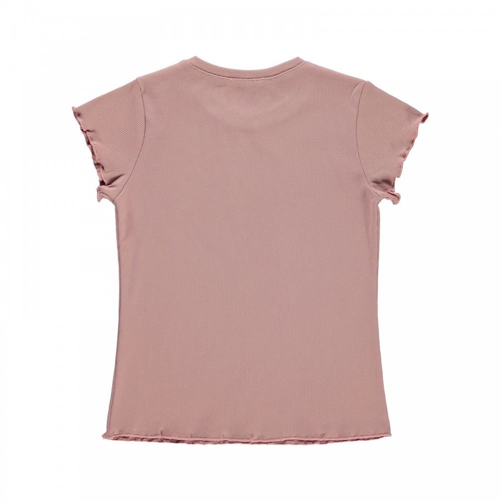 Civil Girls Παιδικό T-Shirt 6-9 Χρονών Πούδρα