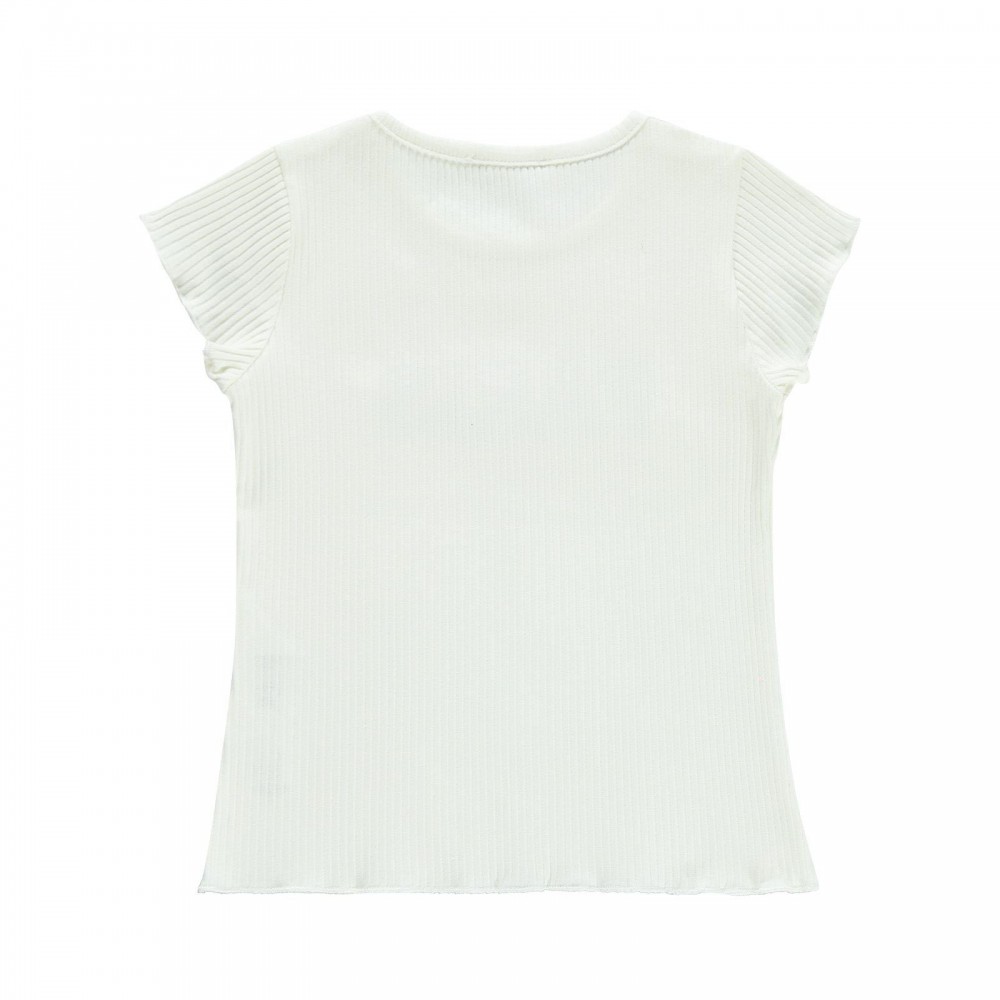 Civil Girls Παιδικό T-Shirt 2-5 Χρονών Λευκό