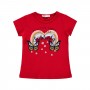 Civil Girls Παιδικό T-Shirt 2-5 Χρονών Κόκκινο