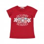 Civil Girls Παιδικό T-Shirt 2-5 Χρονών Κόκκινο