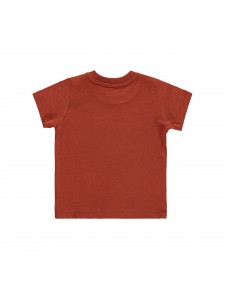 Civil Baby Boy Βρεφικό T-Shirt 6-18 Μηνών Κεραμιδί