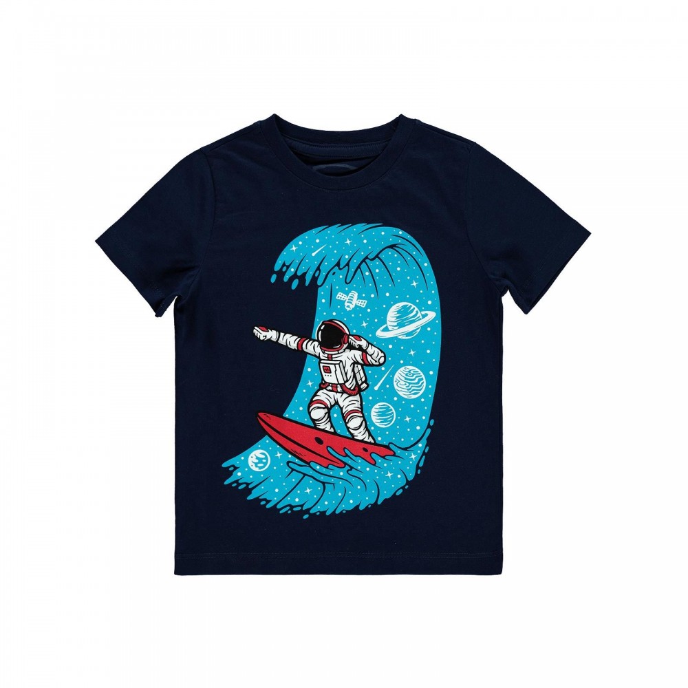 Civil Boys Παιδικό T-Shirt 2-5 Χρονών Σκούρο Μπλε