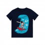 Civil Boys Παιδικό T-Shirt 2-5 Χρονών Σκούρο Μπλε