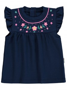 Civil Baby Girl Βρεφικό T-Shirt 6-18 Μηνών Σκούρο Μπλε