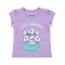 Civil Baby Girl Βρεφικό T-Shirt 6-18 Μηνών Λιλά
