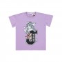 Tom ve Jerry Girls Παιδικό T-Shirt 6-9 Χρονών Λιλά