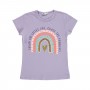 Civil Girls Παιδικό T-Shirt 6-9 Χρονών Λιλά