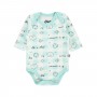 Civil Baby Girl Βρεφικό Κορμάκι 2Τμχ 1-3 Μηνών Πράσινο Μέντας