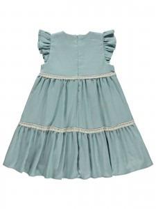 Civil Girls Παιδικό Φόρεμα 6-9 Χρονών Πράσινο Μέντας