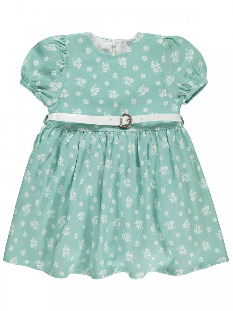 Civil Baby Girl Βρεφικό Φόρεμα 6-18 Μηνών Χρώμα Μέντας
