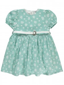 Civil Baby Girl Βρεφικό Φόρεμα 6-18 Μηνών Χρώμα Μέντας