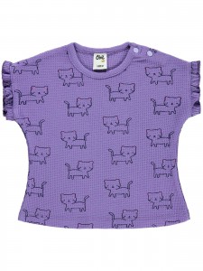 Civil Baby Girl Βρεφικό T-Shirt 6-18 Μηνών Μωβ