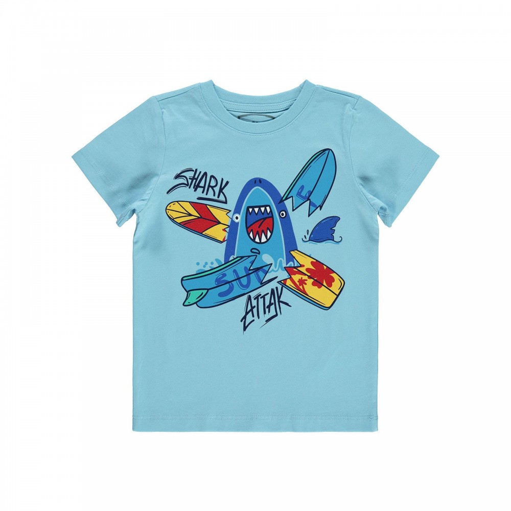 Civil Boys Παιδικό T-Shirt 2-5 Χρονών Μπλε