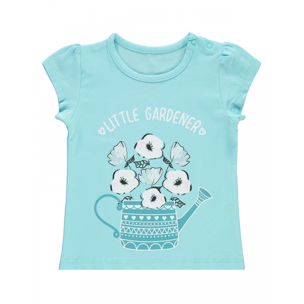 Civil Baby Girl Βρεφικό T-Shirt 6-18 Μηνών Πράσινο