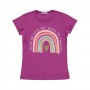 Civil Girls Παιδικό T-Shirt 6-9 Χρονών Μωβ
