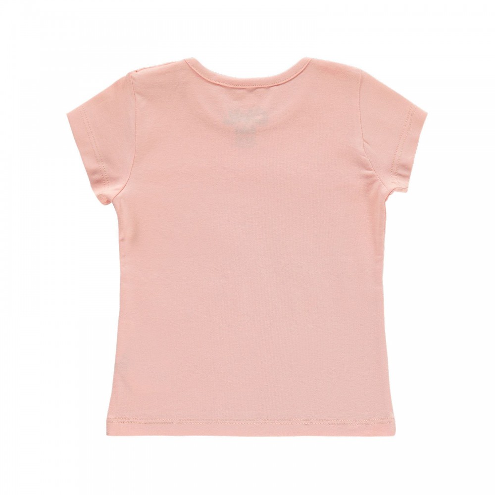 Civil Baby Girl Βρεφικό T-Shirt 6-18 Μηνών Πούδρα