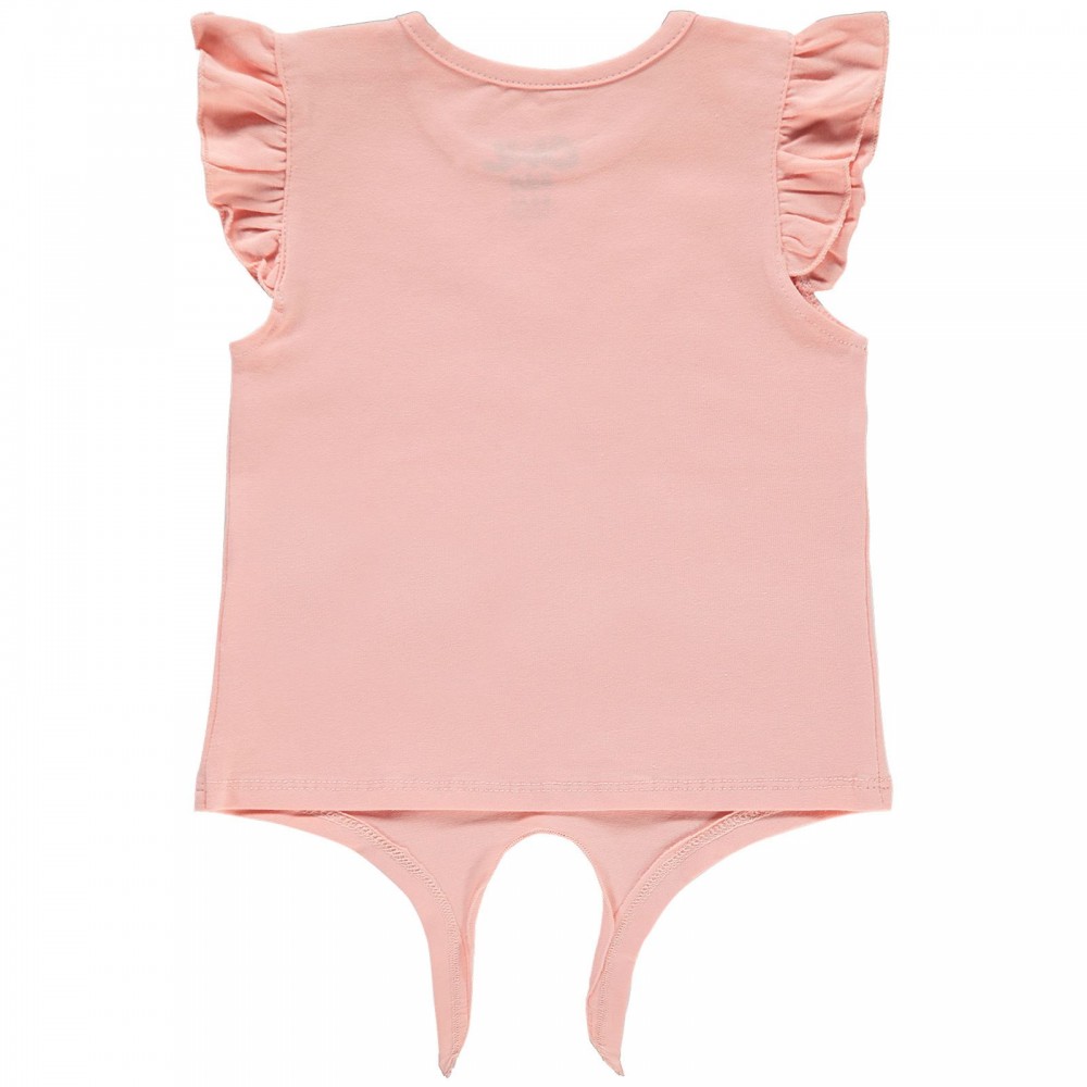 Civil Baby Girl Βρεφικό T-Shirt 6-18 Μηνών Πούδρα