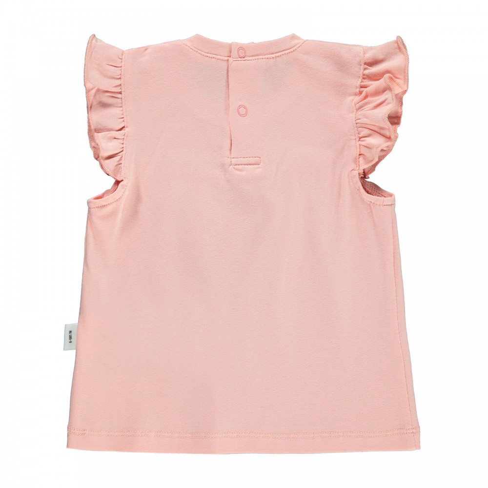 Civil Baby Girl Βρεφικό T-Shirt 6-18 Μηνών Πούδρα