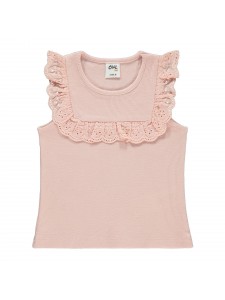 Civil Baby Girl Βρεφικό T-Shirt 6-18 Μηνών Πούδρα