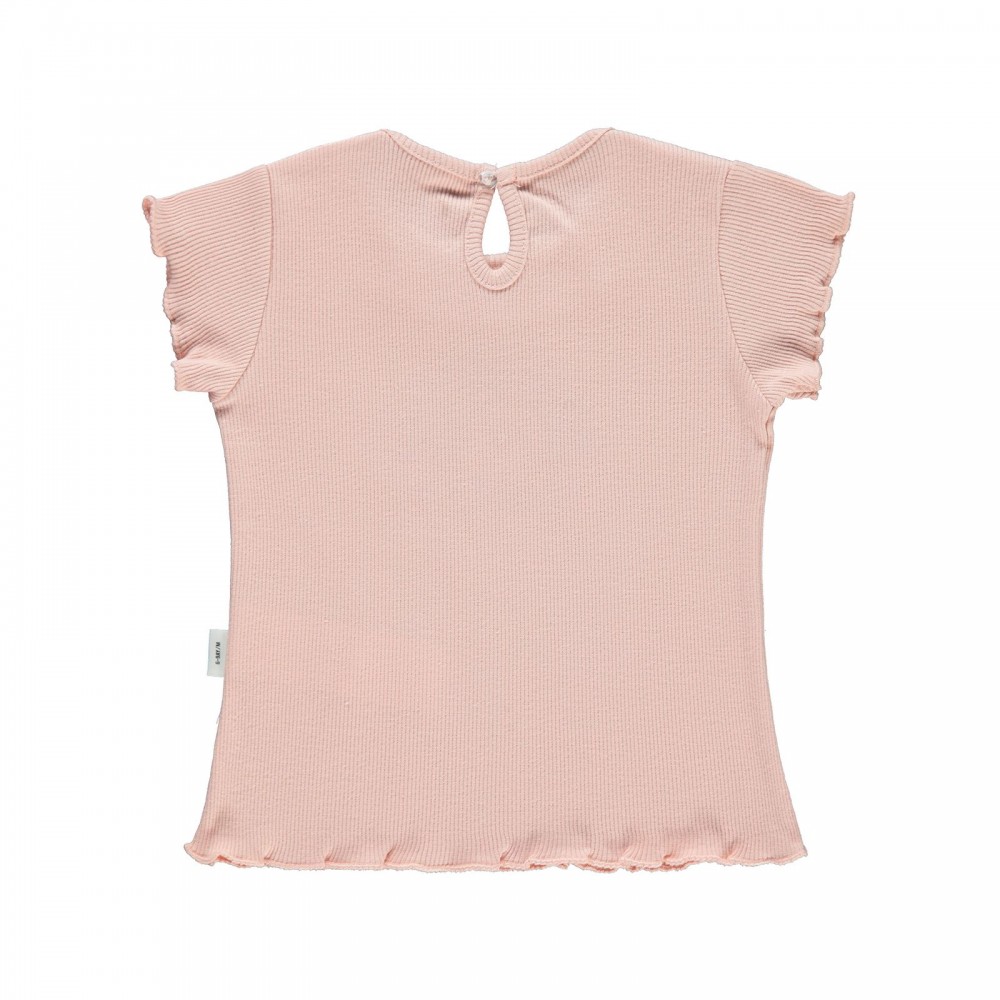 Civil Baby Girl Βρεφικό T-Shirt 6-18 Μηνών Πούδρα