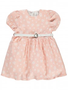 Civil Baby Βρεφικό Φόρεμα 6-18 Μηνών Πούδρα