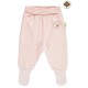 Civil Baby Βρεφικό Παντελόνι Φόρμας Με Κλειστό Ποδαράκι από Οργανικό Βαμβάκι 1-9 Μηνών Ροζ