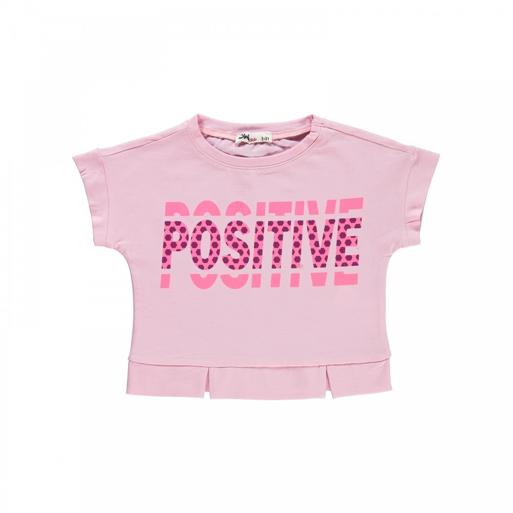 Civil Girls Παιδικό T-Shirt 2-5 Χρονών Ροζ