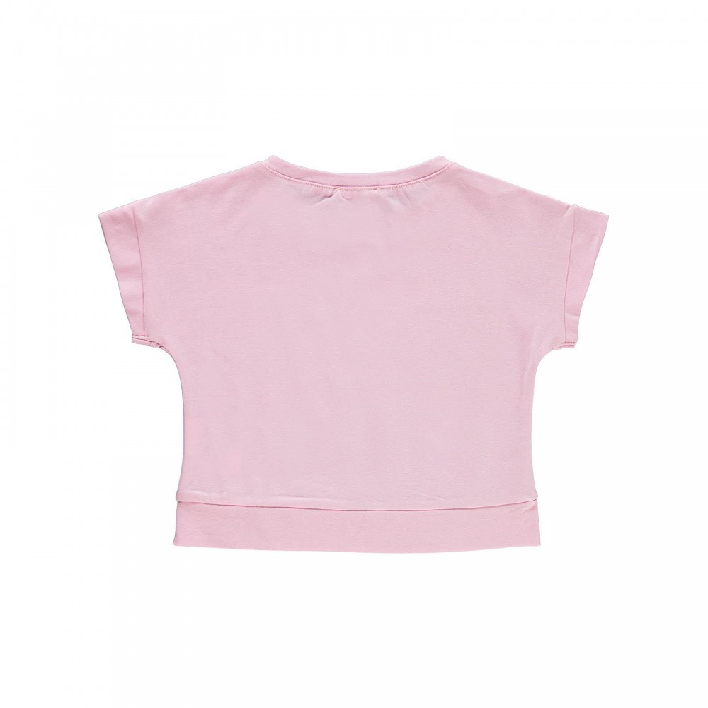 Civil Girls Παιδικό T-Shirt 2-5 Χρονών Ροζ