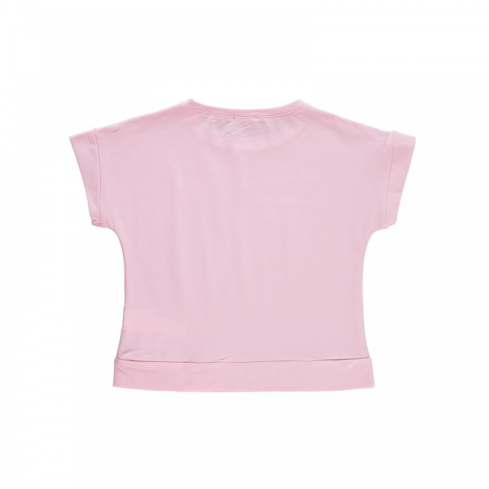 Civil Girls Παιδικό T-Shirt 6-9 Χρονών Ροζ