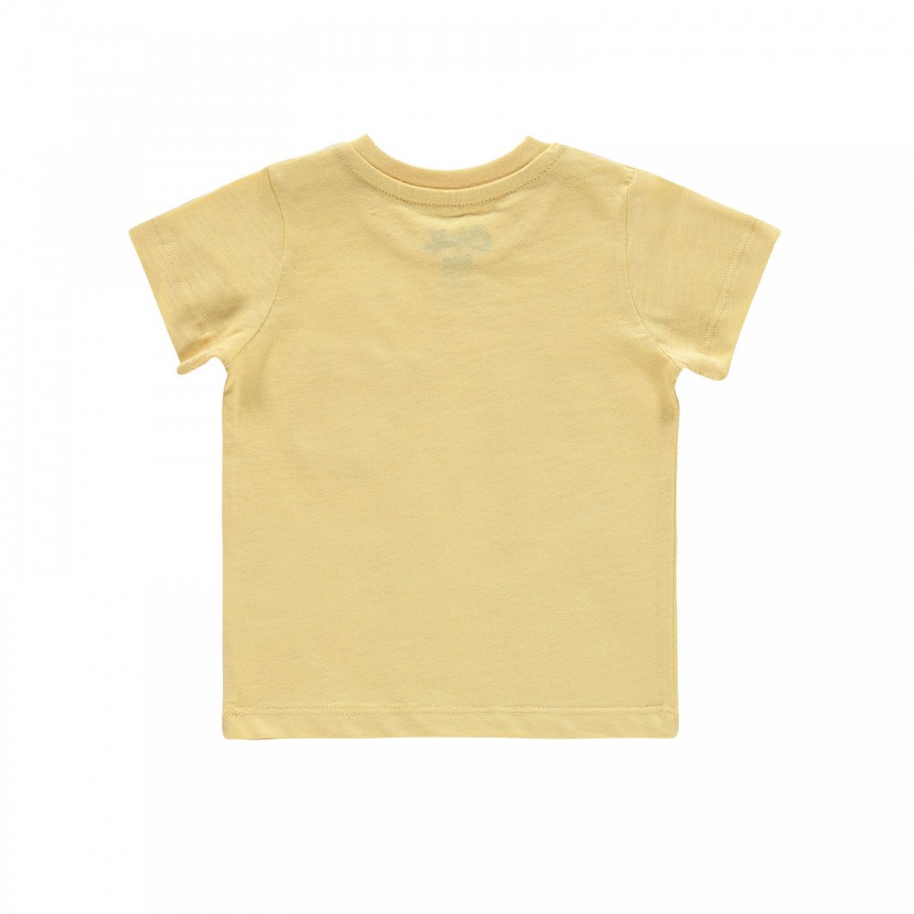 Civil Baby Boy Βρεφικό T-Shirt 6-18 Μηνών Κίτρινο