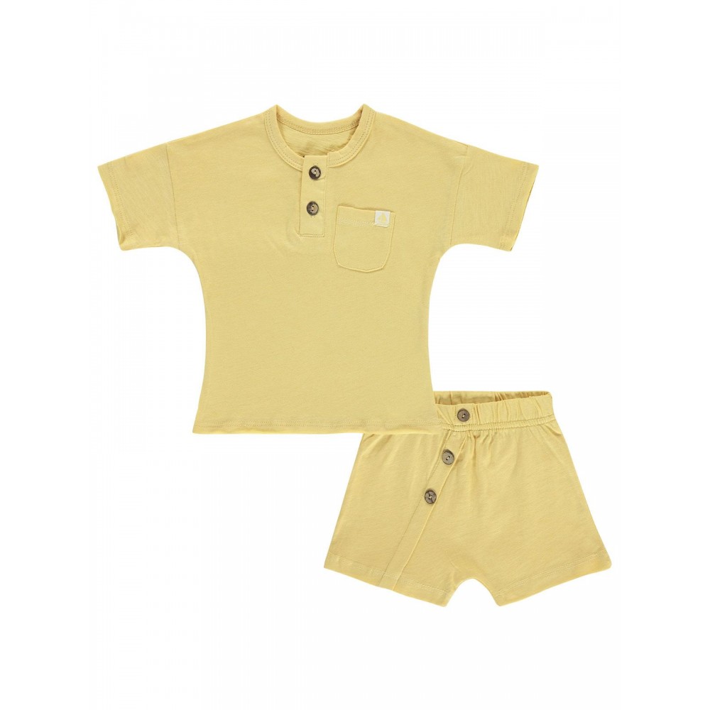 Civil Baby Boy Βρεφικό Σετ 6-18 Μηνών Κίτρινο
