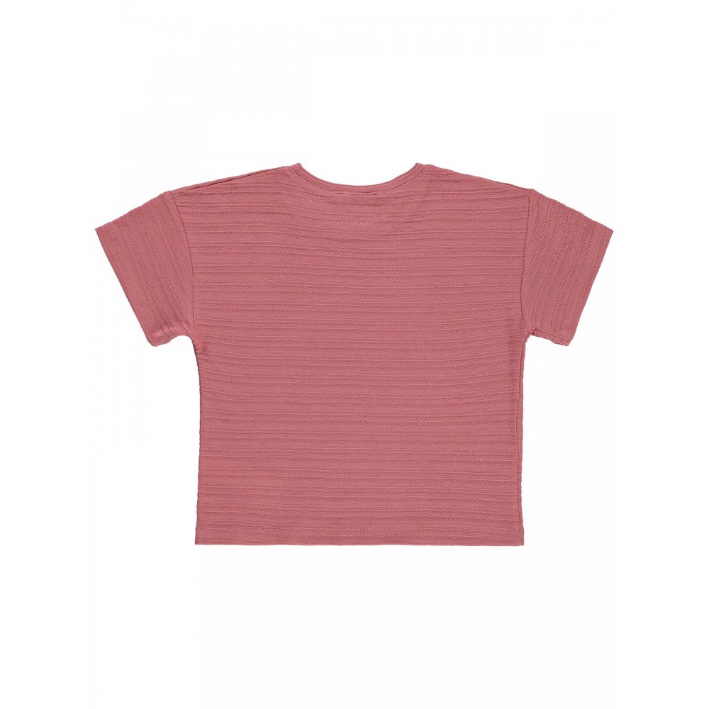 Civil Girls Παιδικό T-Shirt 6-9 Χρονών Κεραμιδί