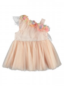 Civil Baby Βρεφικό Φόρεμα 6-18 Μηνών Σομόν